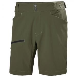 Шорты для походов Blaze Softshell, короткие, универсальные, зеленые - s Helly Hansen