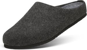Унисекс тапочки Allbirds из шерсти, домашние обувь с открытой пяткой, верх из шерстяной смеси и мягкая подкладка, черный/черный