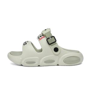 NANJIREN Пляжные сандалии мужские бежевые/коричневые/черные/серые с зеленым, цвет Green