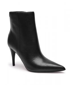 Ботильоны женские Guess кожаные с каблуком-шпилькой, черный