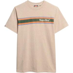 Повседневная футболка Superdry Venue в полоску с логотипом