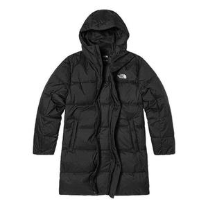 Куртка logo-print coat 'black' The North Face, черный