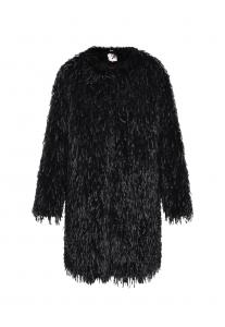 Пальто межсезонное IZIA Fashion Look, черный