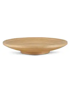 Коллекция Lexa, 12-дюймовая бамбуковая тарелка с ножками Joyce Chen, natural