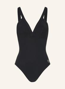 Купальник с эффектом посадки Лара Arena, серый