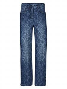 MADELEINE Джинсы Wide Leg в синем дениме