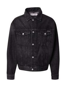 Calvin Klein Jeans Куртка для межсезонья в черном дениме