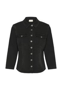 Блуза Cream UNIFORMA, Black Washed Denim/Black Denim