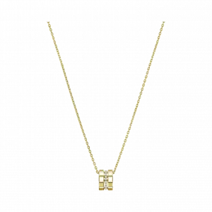 Кулон Chopard Ice Cube - Подвеска, желтое золото, бриллианты