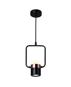 13-Дюймовый металлический светодиодный мини-подвесной светильник Moxie Cwi Lighting, black