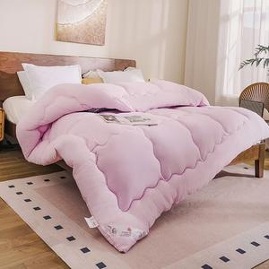 Disney Зимнее одеяло 150х200 см, хлопковый наполнитель, ультрамягкое, утолщенное, цвет Light Pink Class A, вес около 2.5 кг