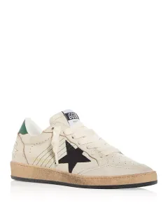 Унисекс низкие кроссовки Ball Star Golden Goose, коричневый