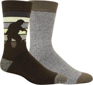 Носки термо Columbia Yeti At Sunset, 2 пары, Greenscape/Char