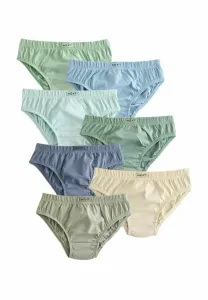 Трусы в упаковке из 7 штук Next, Green Blue
