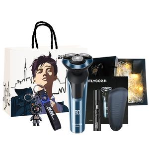 FS901 поворотная бритва с тремя лезвиями и умным дисплеем FLYCO