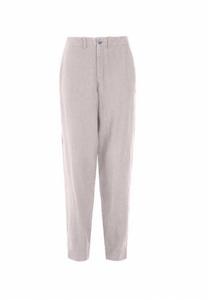 Женские узкие брюки из ленивого льна в цвете пепельно-розовый BITTE KAI RAND