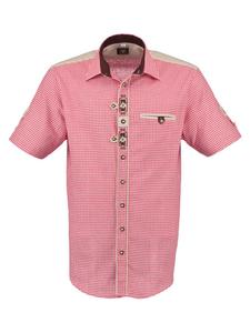 OS-Trachten Традиционная рубашка Гаджеса, средне-красного цвета
