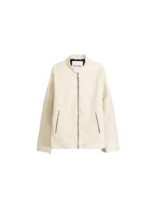 Куртка межсезонная Bershka, Wool White