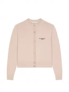 Кардиган из шерсти на пуговицах Givenchy, бежевый