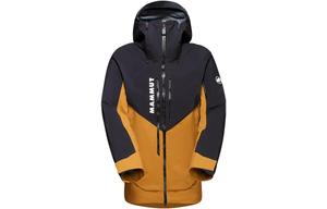 Мужская лыжная куртка MAMMUT, желтый/черный