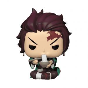 Demon Slayer Kimetsu No Yaiba - Eating Noodles, Tanjiro Chibi Figures Funko