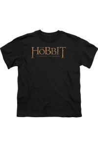 Футболка с коротким рукавом The Hobbit для детей Gildan, черный