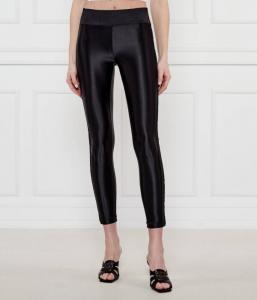 Леггинсы женские Versace Jeans Couture атласные, черный