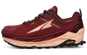 Кроссовки женские Olympus 5 с низким верхом, темно-красные Altra