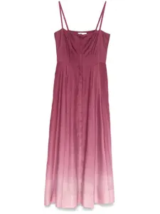 Платье макси Magritte Gabriela Hearst, красный