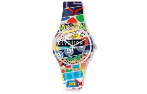 SWATCH Часы Women's Watch SUOZ170, Multicolor