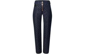 Джинсы женские черные Louis Vuitton