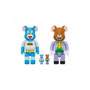 Том в роли Бэтмена и Джерри в роли Джокера BE@RBRICK, 100％ & 400％