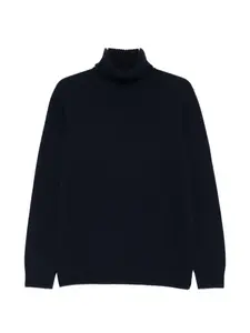 Свитер с воротником-стойкой Kangra, синий