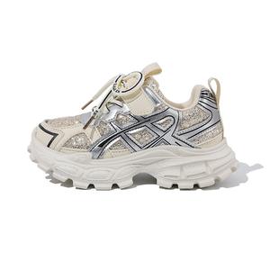 Нескользящие, устойчивые к истиранию, дышащие, легкие, амортизирующие, низкие, детские, повседневные кроссовки для детей Babaya, розовый