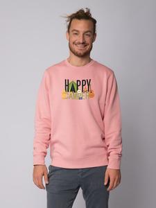 Толстовка wat? Apparel Happy Camper, цвет canyon pink