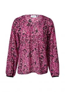 Блузка comma casual identity Blouse, розовый