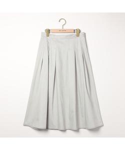 Юбка из фактурной ткани шамбре