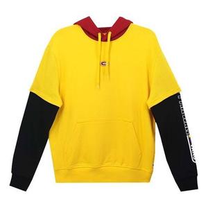 Толстовка hooded pullover yellow Vans, желтый