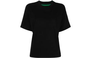 Футболка женская черная Bottega Veneta