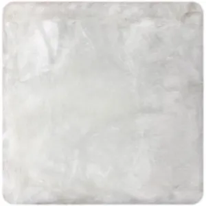 Чехол на подушку Dreams «Овчина», (1 шт.), искусственный мех, квадратный, 50х50 см, можно стирать, мягкий и приятный, белый