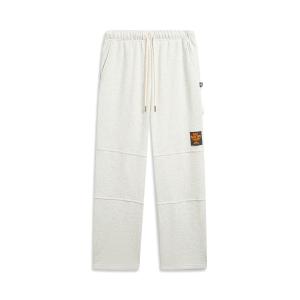 Li Ning x 1807 LIANNINGKUAN Basketball Collection Повседневные мужские брюки, heather серый mist белый