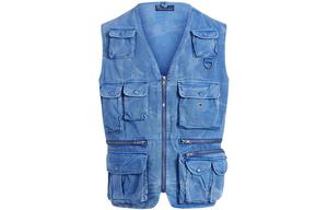 Polo Ralph Lauren Весенне-летний жилет мужской синий, Blue