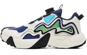 Кроссовки PEAK Kids Lifestyle Shoes GS Low-top Dark Blue, бежевый