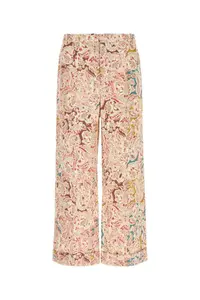 Брюки с принтом пейсли VALENTINO GARAVANI, розовый