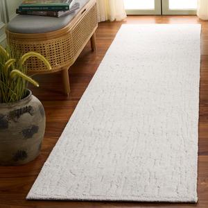 Ковер SAFAVIEH, 69 x 275 см, коллекции Ebony - ковер-дорожка, Green & Ivory, ручной работы из шерсти, идеально для гостиной, коридора, прихожей, входа, спальни (EBN230F)