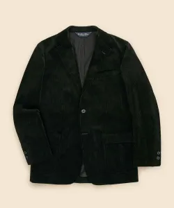 Хлопковая вельветовая куртка-мешок с тремя пуговицами (традиционный стиль)