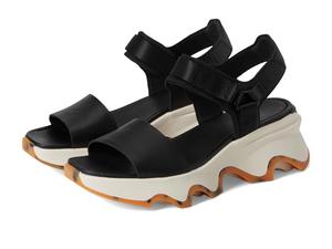 Туфли SOREL Kinetic Impact Y-Strap High Sandal, Black, Chalk