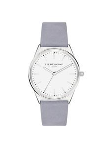 LIEBESKIND BERLIN Винтажные классические часы серого цвета