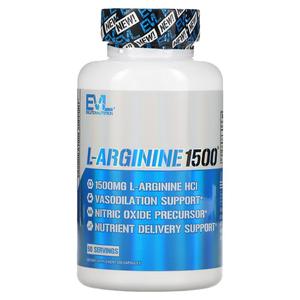 Добавка EVLution Nutrition L-Arginine 1500 мг
