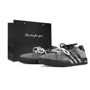 Grand Court Base 00s Low top Skateboard Shoes Unisex Adidas, серый